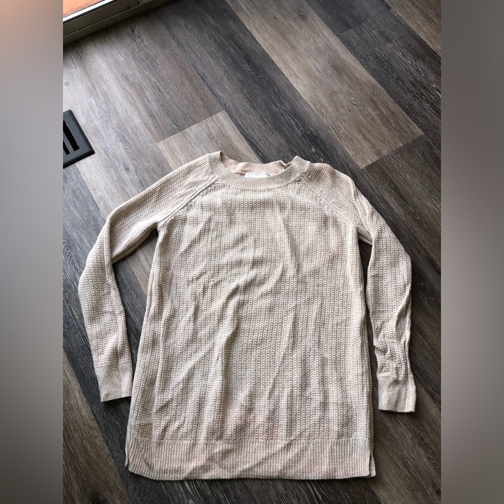 Old Navy Maternity Women's Light Beige Sweater Size XS